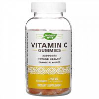 Nature's Way, Vitamin C Gummies, Orange, 250 mg, 120 Gummies