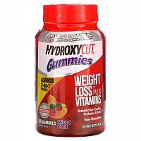 Hydroxycut, Gummies, фруктовое ассорти, 90 жевательных конфет