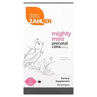 Zahler, Mighty Mini Prenatal + DHA, 100 mg, 90 Softgels