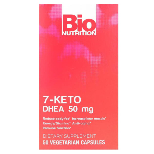 Bio Nutrition, 7-Keto, DHEA, 50 mg, 50 Vegetarian Capsules