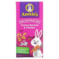 Annie's Homegrown, Bunny Pasta, паста в форме кролика и вкусный чеддер, 170 г (6 унций)