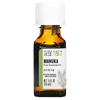 Aura Cacia, Pure Essential Oil, Manuka, 0.5 fl oz (15 ml)