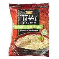 Thai Kitchen, Instant Rice Noodle Soup, Lemongrass &amp; Chili, 1.6 oz (45 g)