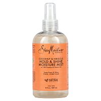 SheaMoisture, Hold & Shine Moisture Mist Coconut & Hibiscus , 8 fl oz (236 ml)