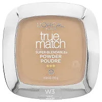 L&#x27;Oréal, True Match, Super-Blendable Powder, W3 Light Medium, 0.33 oz (9.5 g)