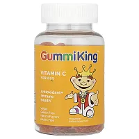 GummiKing, Vitamin C for Kids, Orange, 60 Gummies