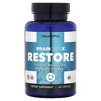 NaturesPlus, BrainCeutix Restore, 60 Capsules