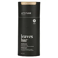 ATTITUDE, Leaves Bar Deodorant, Patchouli &amp; Black Pepper, 3 oz (85 g)