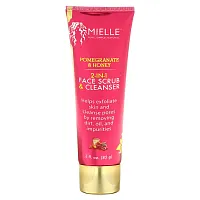 Mielle, 2-In-1 Face Scrub &amp; Cleanser, Pomegranate &amp; Honey, 3 fl oz (85 g)