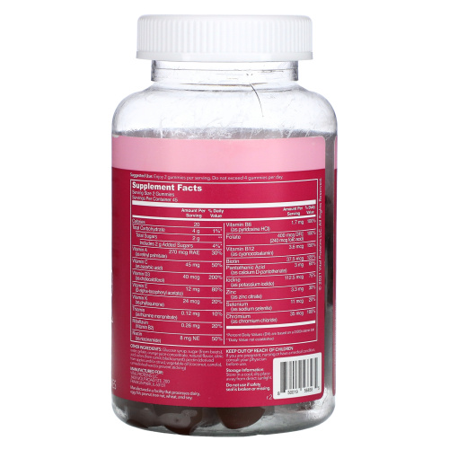 Vital Proteins, Women's Multi Gummies, Raspberry, 90 Gummies фото 2