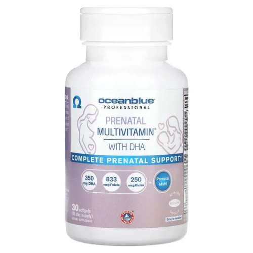 OceanBlue, Professional, Prenatal Multivitamin with DHA, 30 Softgels