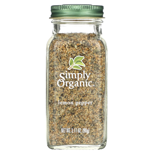 Simply Organic, Лимонный перец, 90 г (3,17 унции)