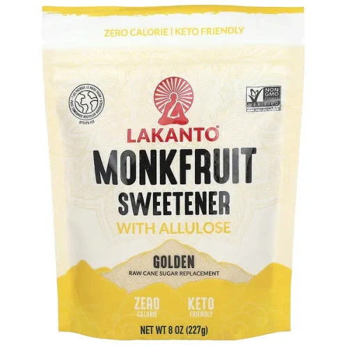 Lakanto, Monkfruit Sweetener with Allulose, Golden, 8 oz (227 g)