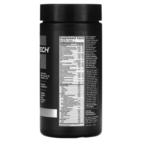 MuscleTech, Platinum, мультивитамины, 180 таблеток фото 2