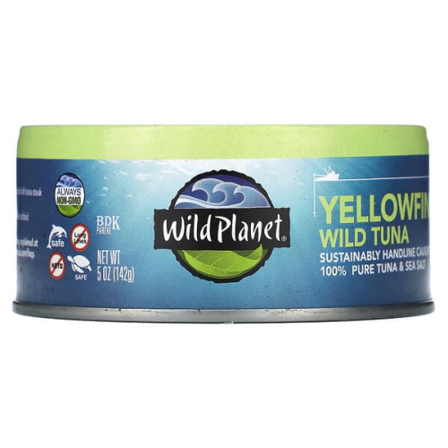 Wild Planet, Yellowfin Wild Tuna , 5 oz (142 g)