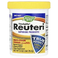 Nature&#x27;s Way, Primadophilus Reuteri, Superior Probiotic, 3 Billion CFU, 5 oz (141.75 g)