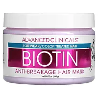 Advanced Clinicals, Biotin, Anti-Breakage Hair Repair, 12 fl oz (355 ml)