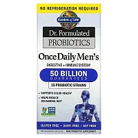 Garden of Life, Dr. Formulated Probiotics, Once Daily Men&#x27;s, 50 Billion, 30 Vegetarian Capsules