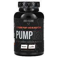 Axe &amp; Sledge Supplements, Pumpies, Extreme Pump And Blood Flow, 100 Vcaps