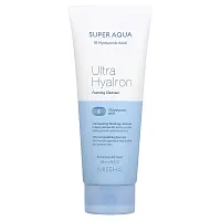 Missha, Super Aqua, Ultra Hyalron Foaming Cleanser, 6.76 fl oz (200 ml)