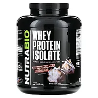 NutraBio, Whey Protein Isolate, Chocolate Dripped Macaroon , 5 lb (2,268 g)