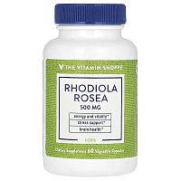 The Vitamin Shoppe, Rhodiola Rosea, 500 mg, 60 Vegetable Capsules