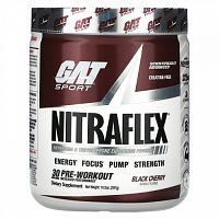 GAT, Sport, NITRAFLEX, черная вишня, 297 г (10,5 унции)