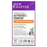 New Chapter, Fermented Activated C Complex, 180 Vegetarian Tablets