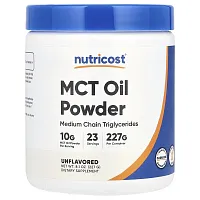 Nutricost, MCT Oil Powder, Unflavored, 8.1 oz (227 g)