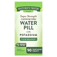 Nature&#x27;s Truth, Super Strength Water Pill with Potassium, Caffeine Free, 90 Vegetarian Tablets