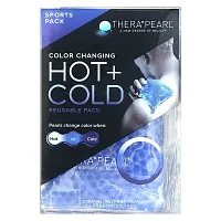 TheraPearl, Color Changing Hot + Cold Reusable Pack, Sports Pack with Strap, 1 Pack