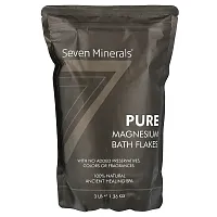 Seven Minerals, Pure Magnesium Bath Flakes, 3 lb (1.36 kg)