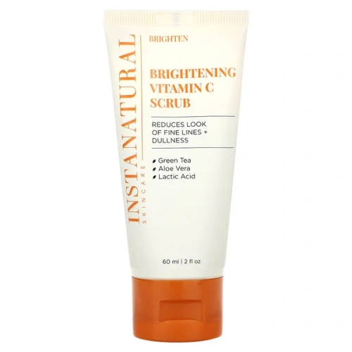 InstaNatural, Brightening Vitamin C Scrub, 2 fl oz (60 ml)