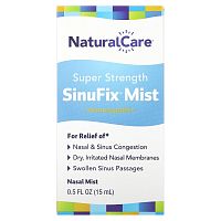 NaturalCare, SinuFix, суперсильный назальный спрей, 15 мл (0,5 жидк. унции)