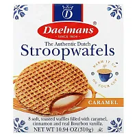 Daelmans, Stroopwafels, Caramel, 8 Waffles, 10.94 oz (310 g)