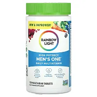 Rainbow Light, Men&#x27;s One Daily Multivitamin, High Potency, 150 Vegetarian Tablets