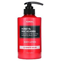 Kundal, Honey & Macadamia, Body Lotion, White Musk, 16.90 fl oz (500 ml)