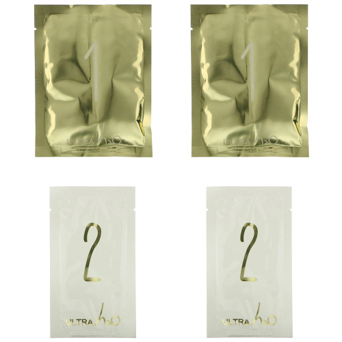 Let Me Skin, Ultra H20 Modeling Mask, Gold, 2 Set фото 4