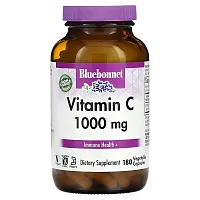 Bluebonnet Nutrition, Vitamin C, 1,000 mg, 180 Vegetable Capsules