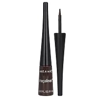 wet n wild, MegaLiner Liquid Eyeliner, 872A Dark Brown, 0.12 fl oz (3.5 ml)