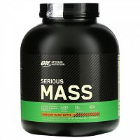 Optimum Nutrition, Serious Mass, протеиновый порошок, шоколадно-арахисовое масло, 2,72 кг (6 фунтов)