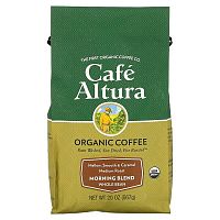 Cafe Altura, Organic Coffee, Morning Blend, Whole Bean, Medium Roast, 20 oz (567 g)