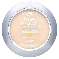 L&#x27;Oréal, True Match, Super-Blendable Powder, W2 Light Ivory, 0.33 oz (9.5 g)