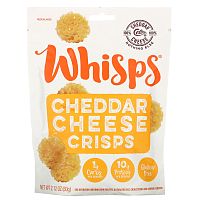 Whisps, Чипсы с сыром чеддер, 60 г (2,12 унции)