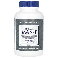 The Vitamin Shoppe, Men&#x27;s Ultimate Man-T, 90 Vegetable Capsules