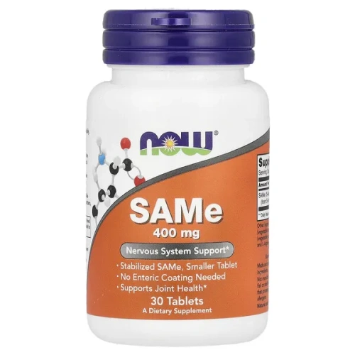 NOW Foods, SAMe, 400 mg, 30 Tablets