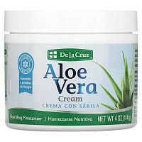 De La Cruz, Aloe Vera Cream, 4 oz (114 g)