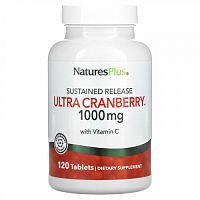 Nature's Plus, Ultra Cranberry 1000, 60 таблеток