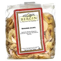 Bergin Fruit and Nut Company, банановые чипсы, 255 г (9 унций)