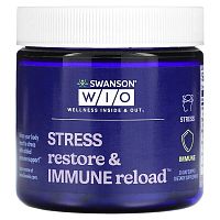 Swanson WIO, Stress Restore &amp; Immune Reload, 30 Day Supply